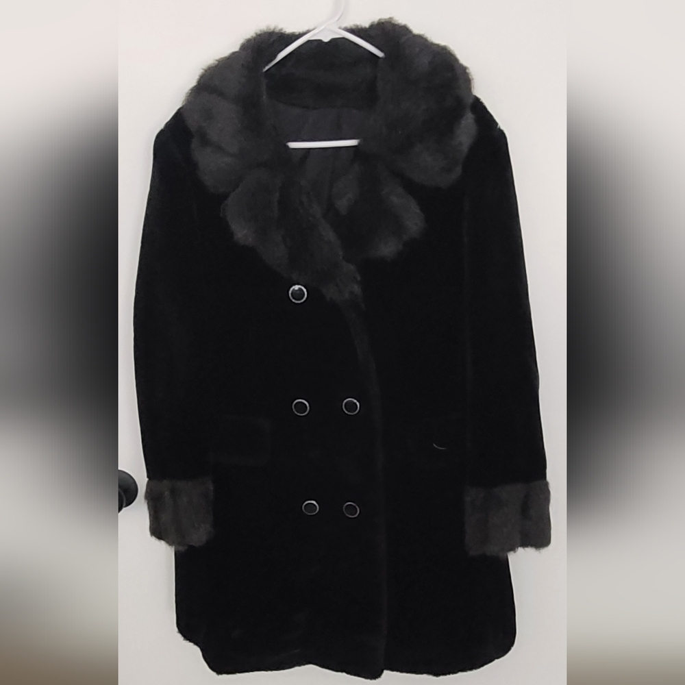 Vintage faux fur coat - Picture 4 of 16